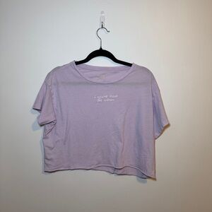 PINK Victoria’s Secret I Wasn’t Made for Winter Crop Top Size L